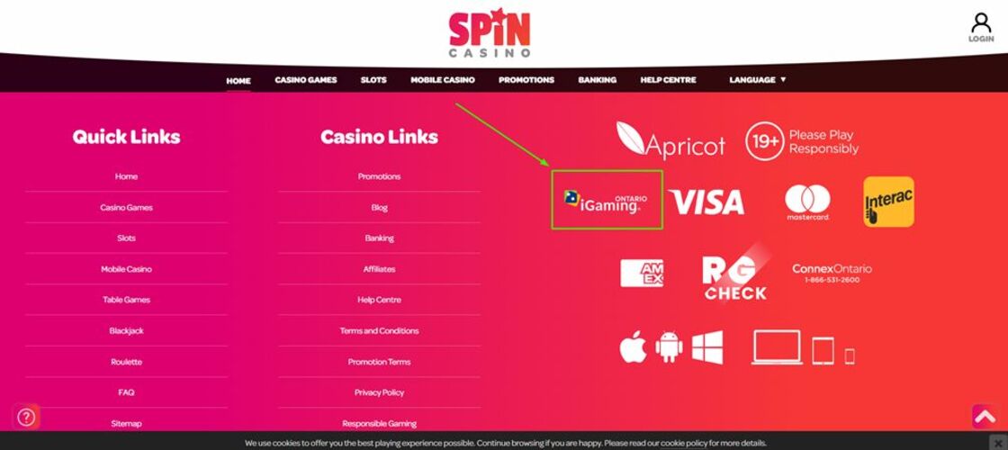 Spin casino preview